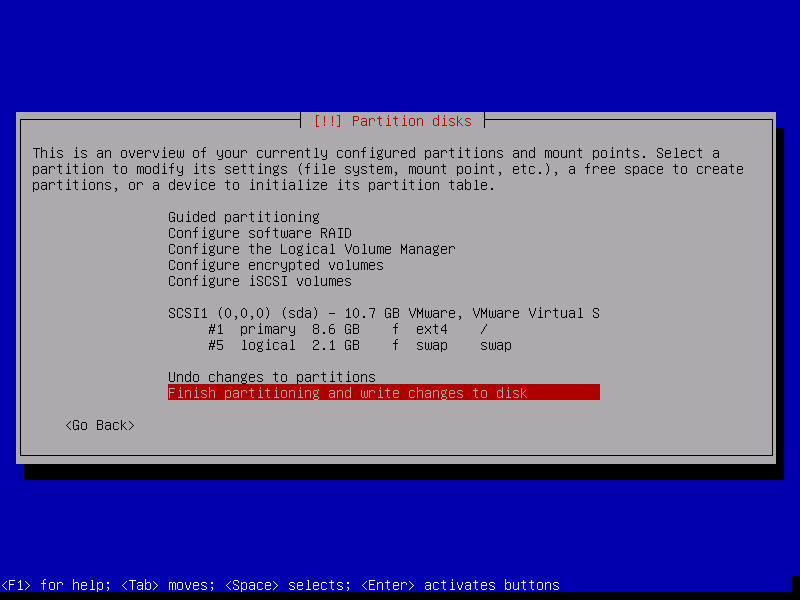 انجام پارتیشنینگ و نصب نسخه Debian سیستم تلفنی 3CX