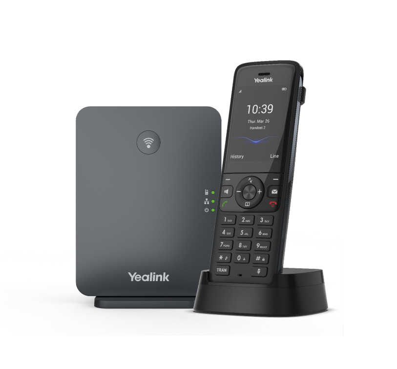 W78P تلفن تحت شبکه یالینک مدل W78P ا Yealink SIP W78P Dect IP Phone - تصویر 1